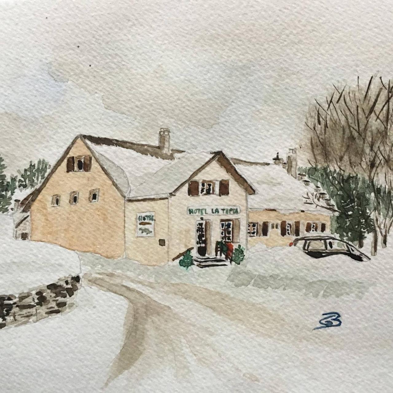 Hotel La Tapia Autrans-Meaudre-en-Vercors Buitenkant foto